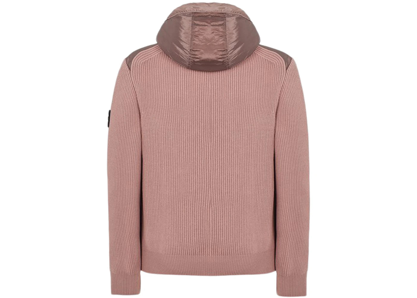 Stone Island 42730 Nylon Metal In ECONYL Regnerated Nylon + Primaloft-TC And Knit Jacket Pink Quartz