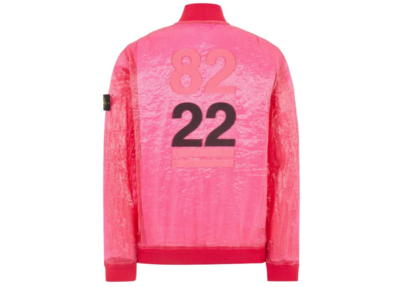 Stone Island 433Q2 Piattina Garment Dyed 82/22 Jacket Pink