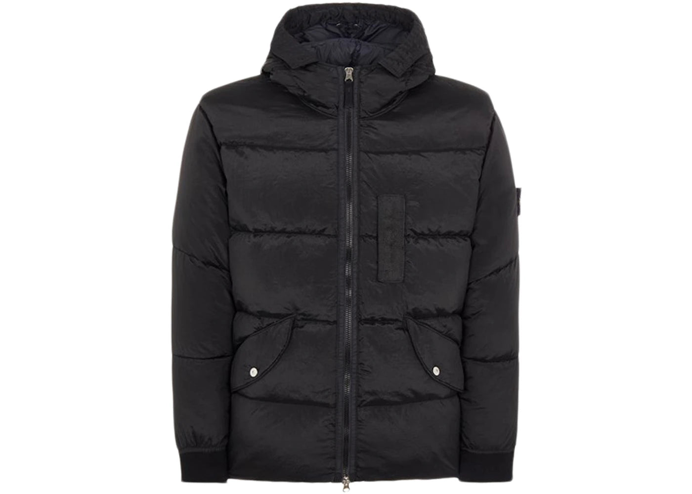 Stone Island 43619 Nylon Metal In ECONYL Regenerated Nylon Down Jacket Black