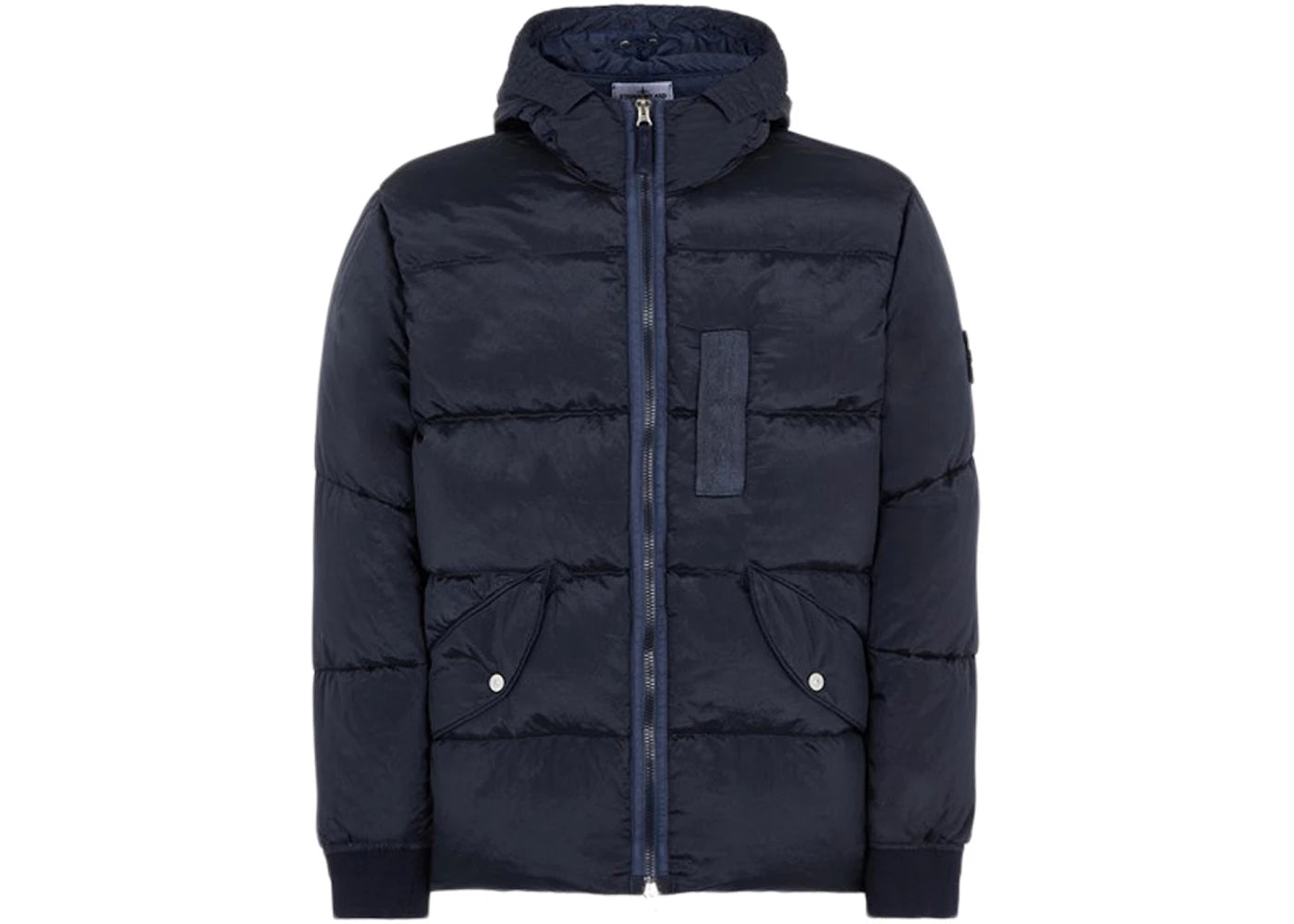 Stone Island 43619 Nylon Metal In ECONYL Regenerated Nylon Down Jacket Blue