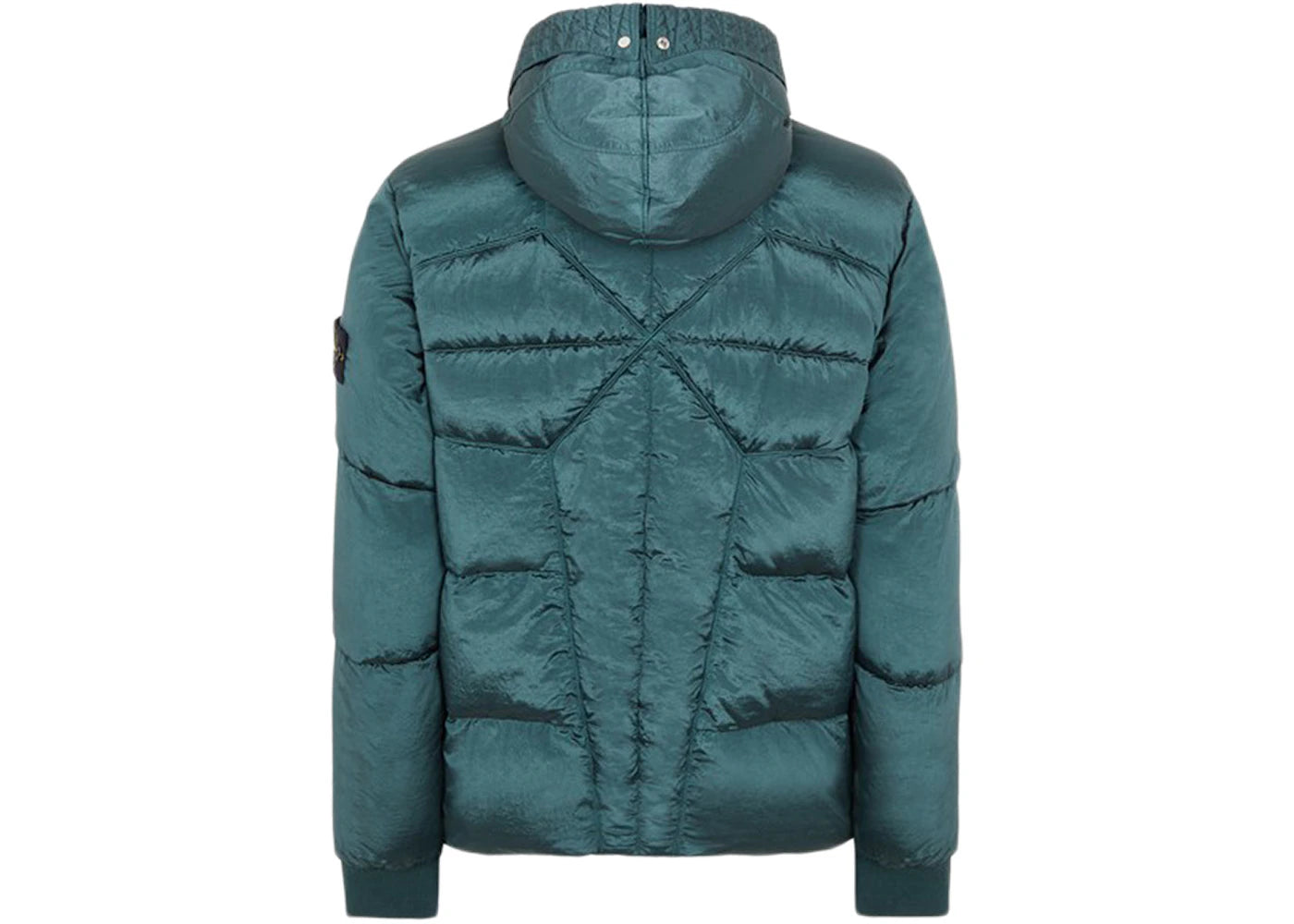 Stone Island 43619 Nylon Metal In ECONYL Regenerated Nylon Down Jacket Dark Teal Green