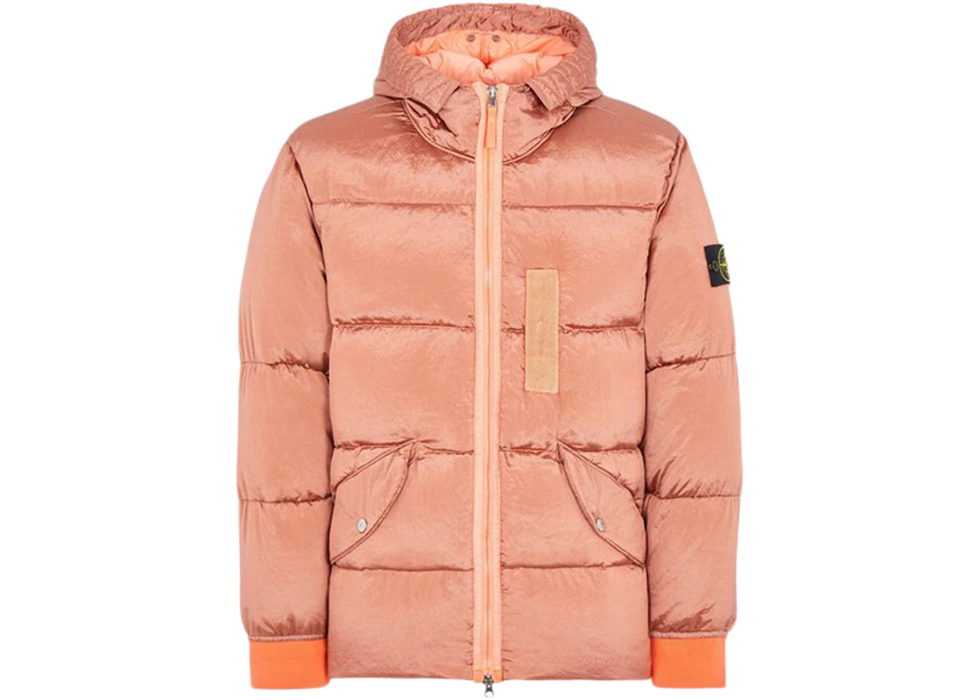 Stone Island 43619 Nylon Metal In ECONYL Regenerated Nylon Down Jacket Peach