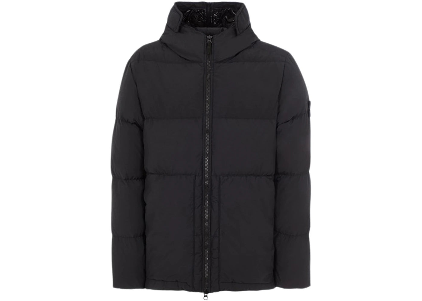 Stone Island 44132 Naslan Light Watro Down Jacket Black