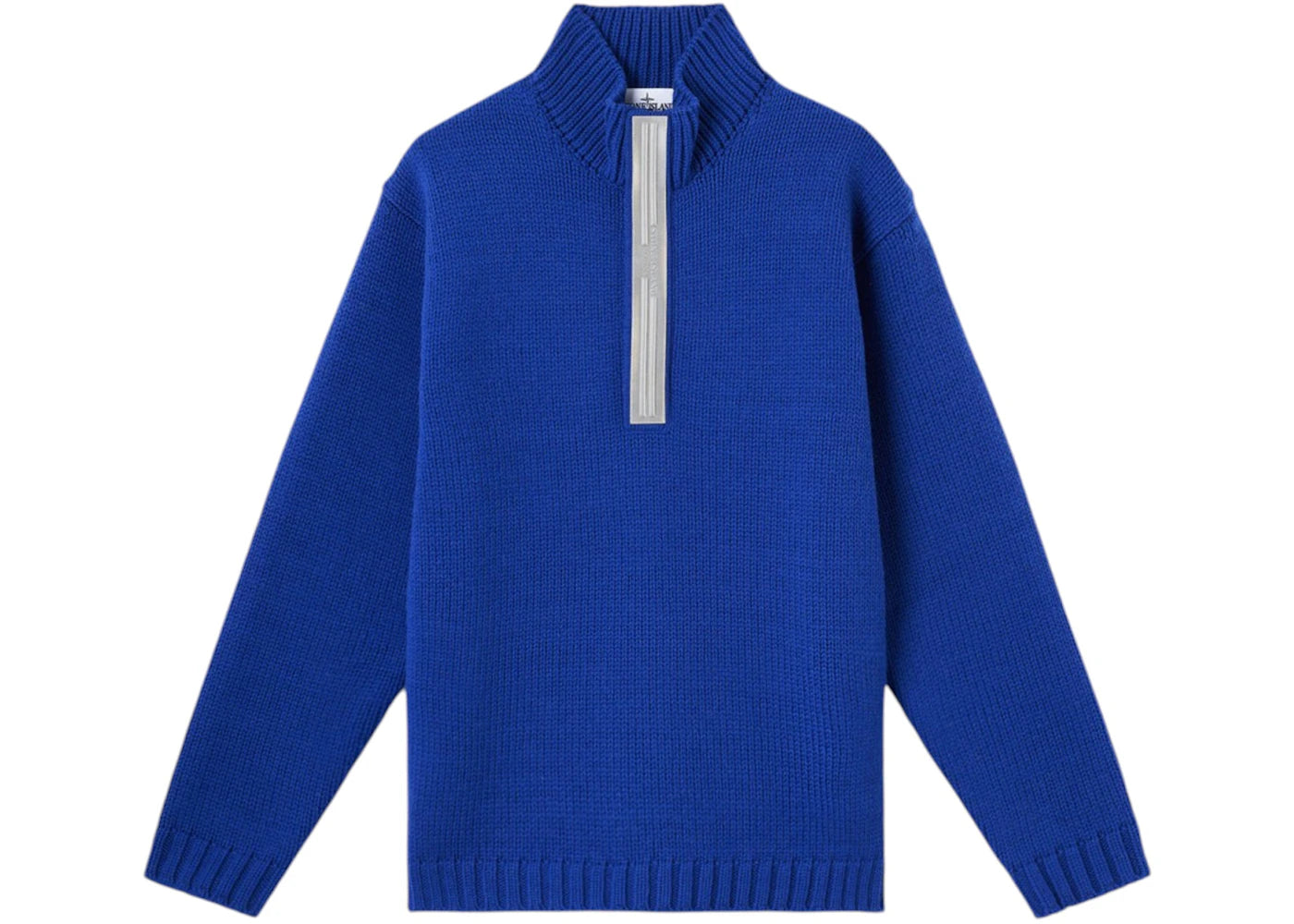 Stone Island 5100028 Pure Wool Marina Sweater Bright Blue