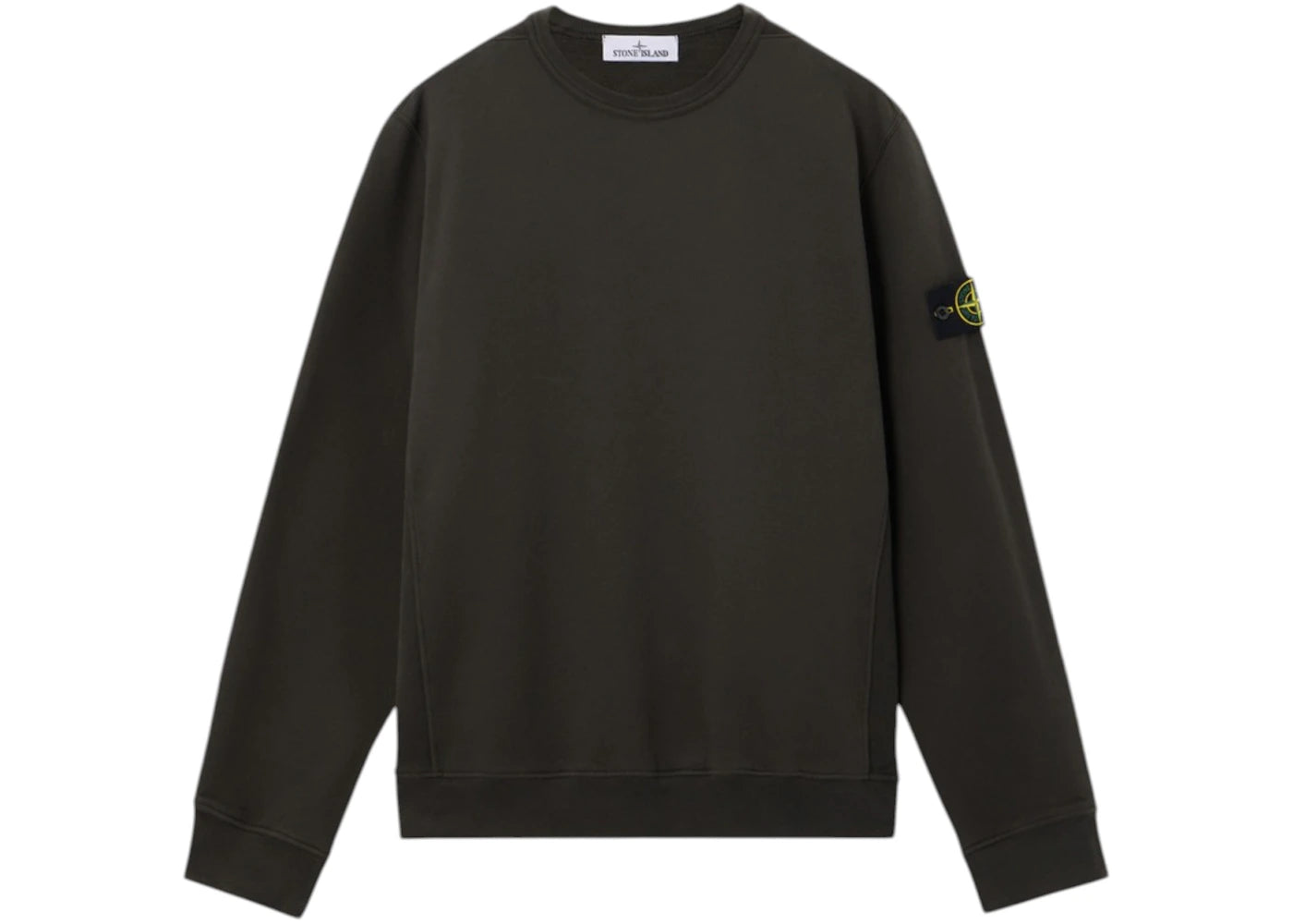 Stone Island 6100028 Brushed Organic Cotton Fleece Ivory