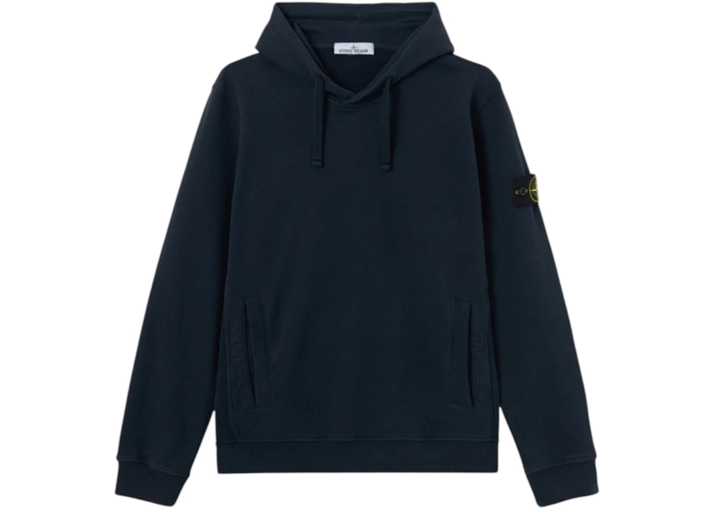 Stone Island 6100029 Brushed Organic Cotton Fleece Navy Blue