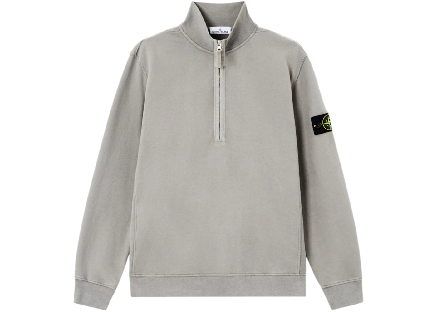 Stone Island 6100068 Brushed Organic Cotton Fleece Cement