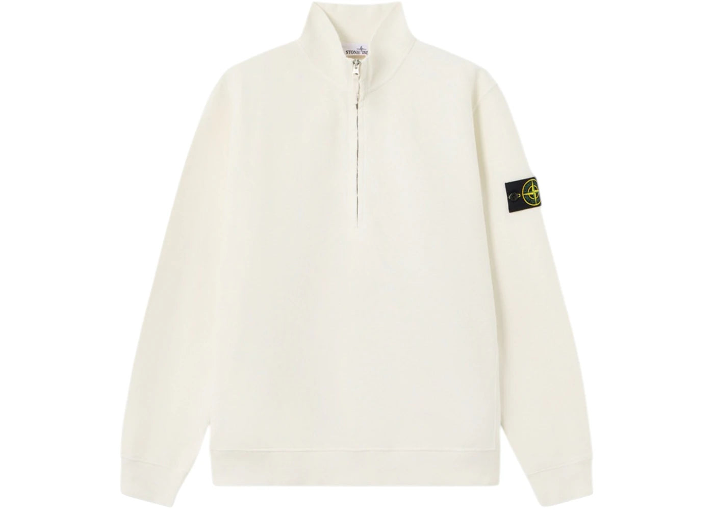 Stone Island 6100068 Brushed Organic Cotton Fleece Ivory