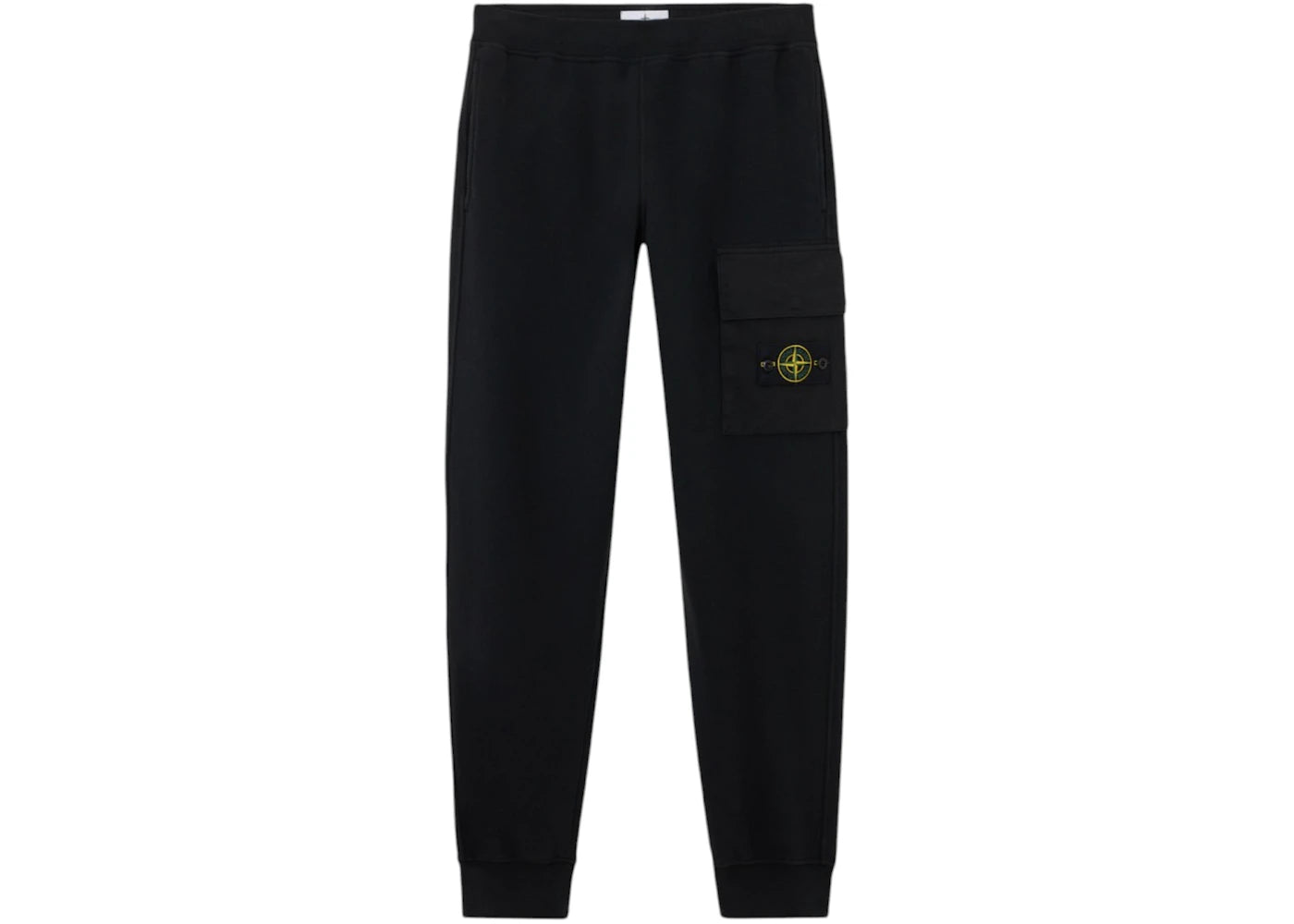 Stone Island 6200003 Brushed Organic Cotton Fleece Black