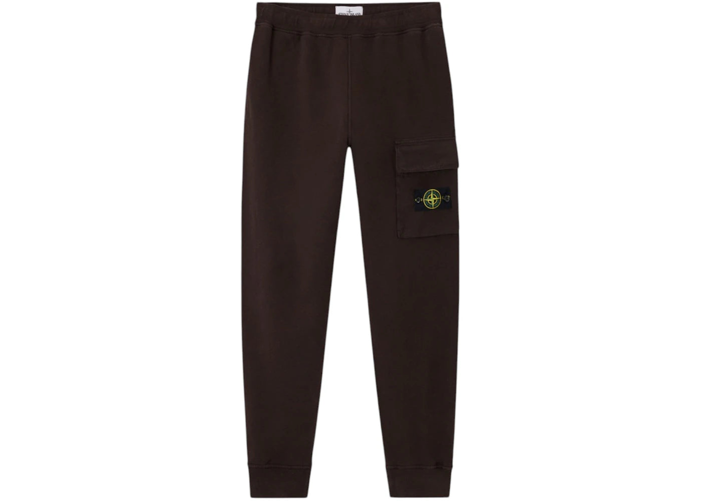 Stone Island 6200003 Brushed Organic Cotton Fleece Lead Grey