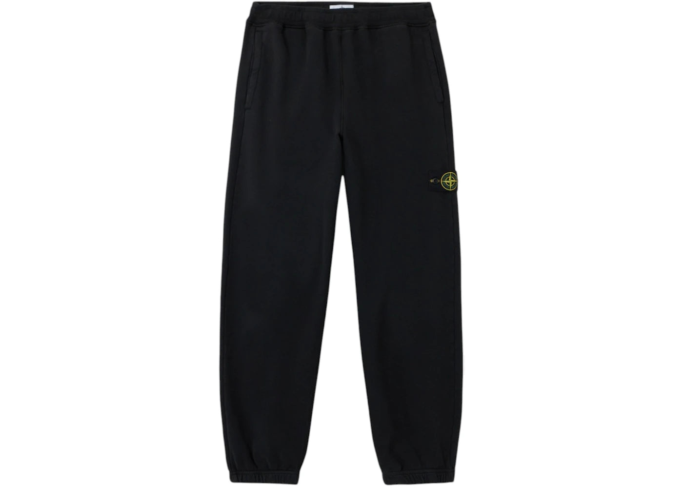 Stone Island 6200004 Brushed Organic Cotton Fleece Black