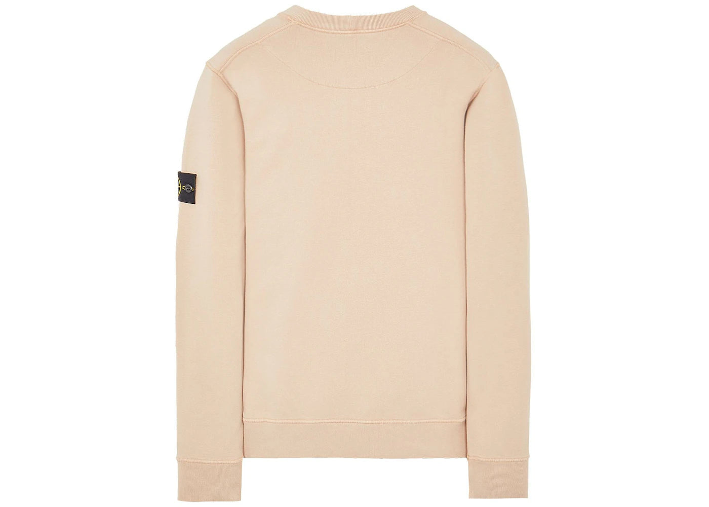 Stone Island 63020 Brushed Cotton Fleece Crewneck Antique Rose