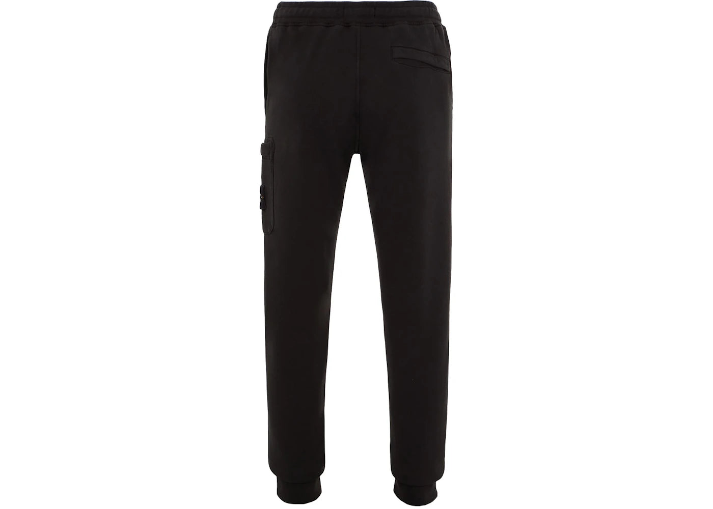 Stone Island 64520 Brushed Cotton Fleece Slim Fit Sweatpant Black