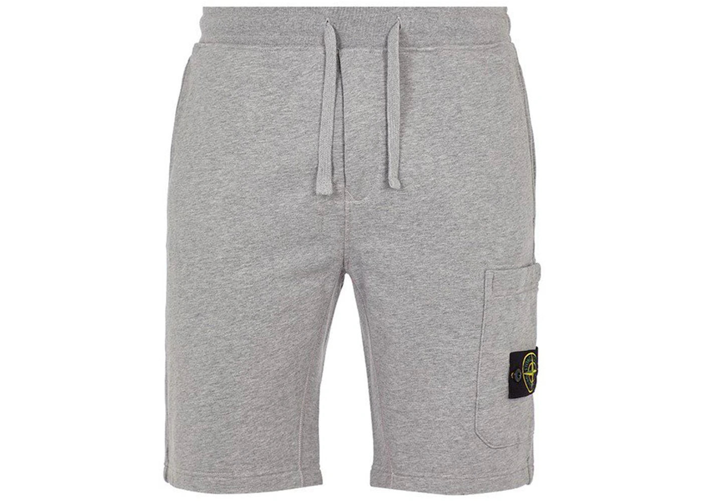 Stone Island 64651 Cotton Fleece Garment Dyed Shorts Dust