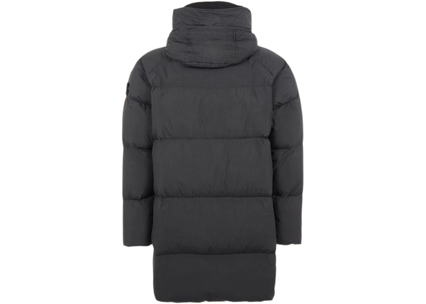 Stone Island 70123 Garment Dyed Crinkle Reps NY Down-TC Coat Black
