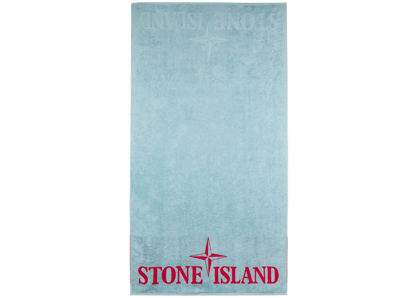 Stone Island Beach Towel Aqua