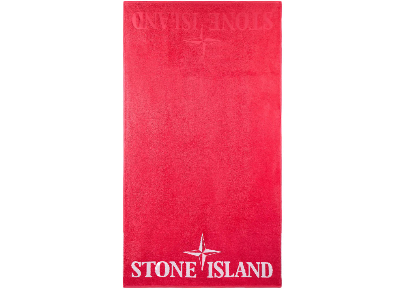 Stone Island Beach Towel Pink