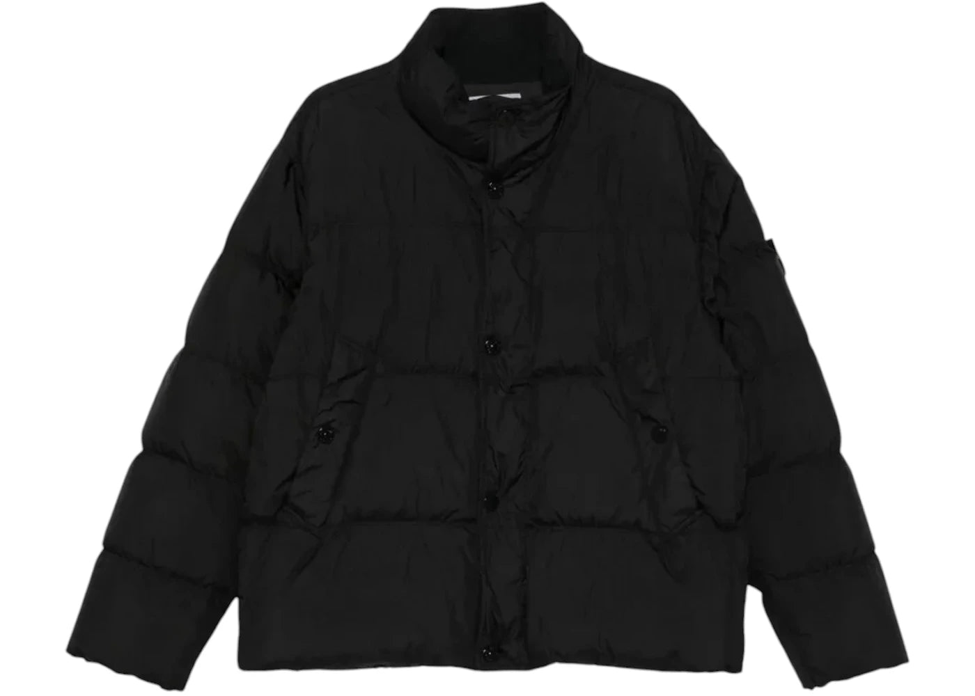 Stone Island Bomber Subtle Detail Coat Black