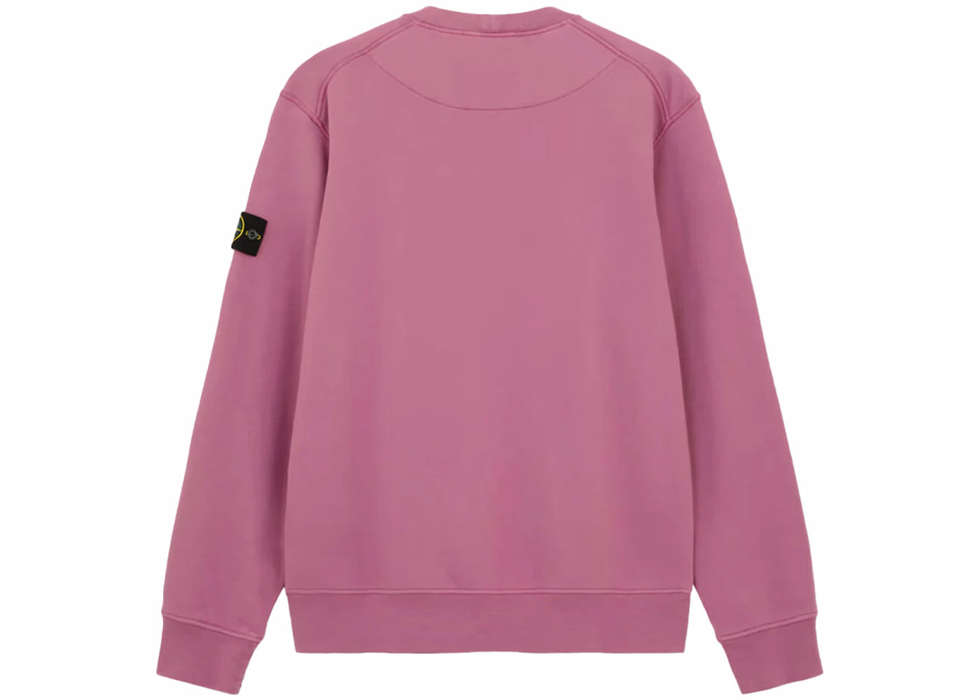Stone Island Brushed Organic Cotton Crewneck Rose Quartz