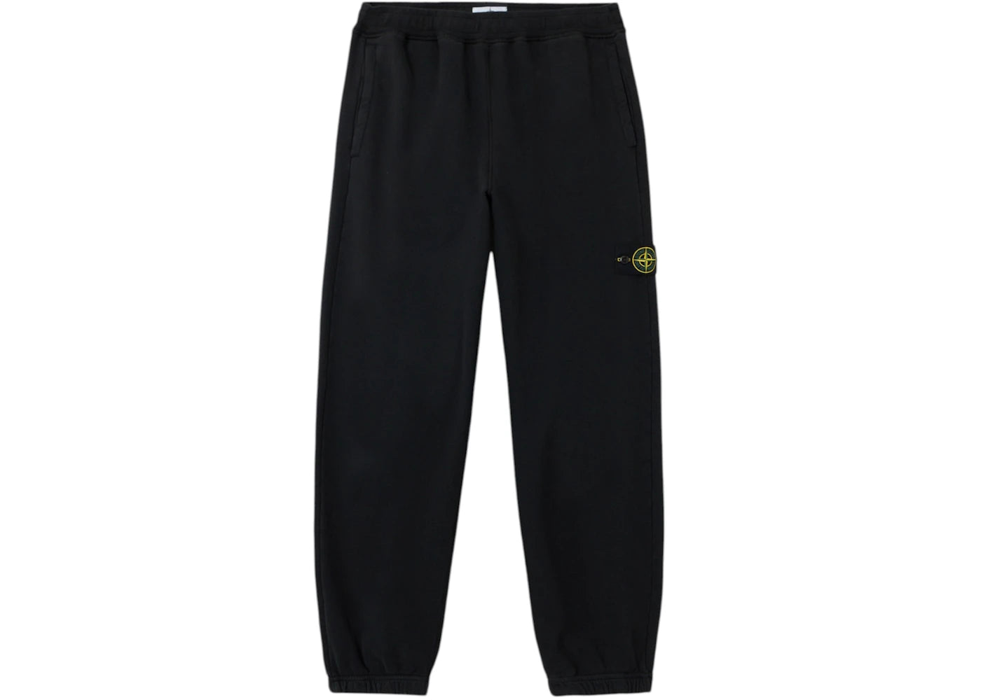 Stone Island Brushed Organic Cotton Fleece 6200004 Sweatpant Black