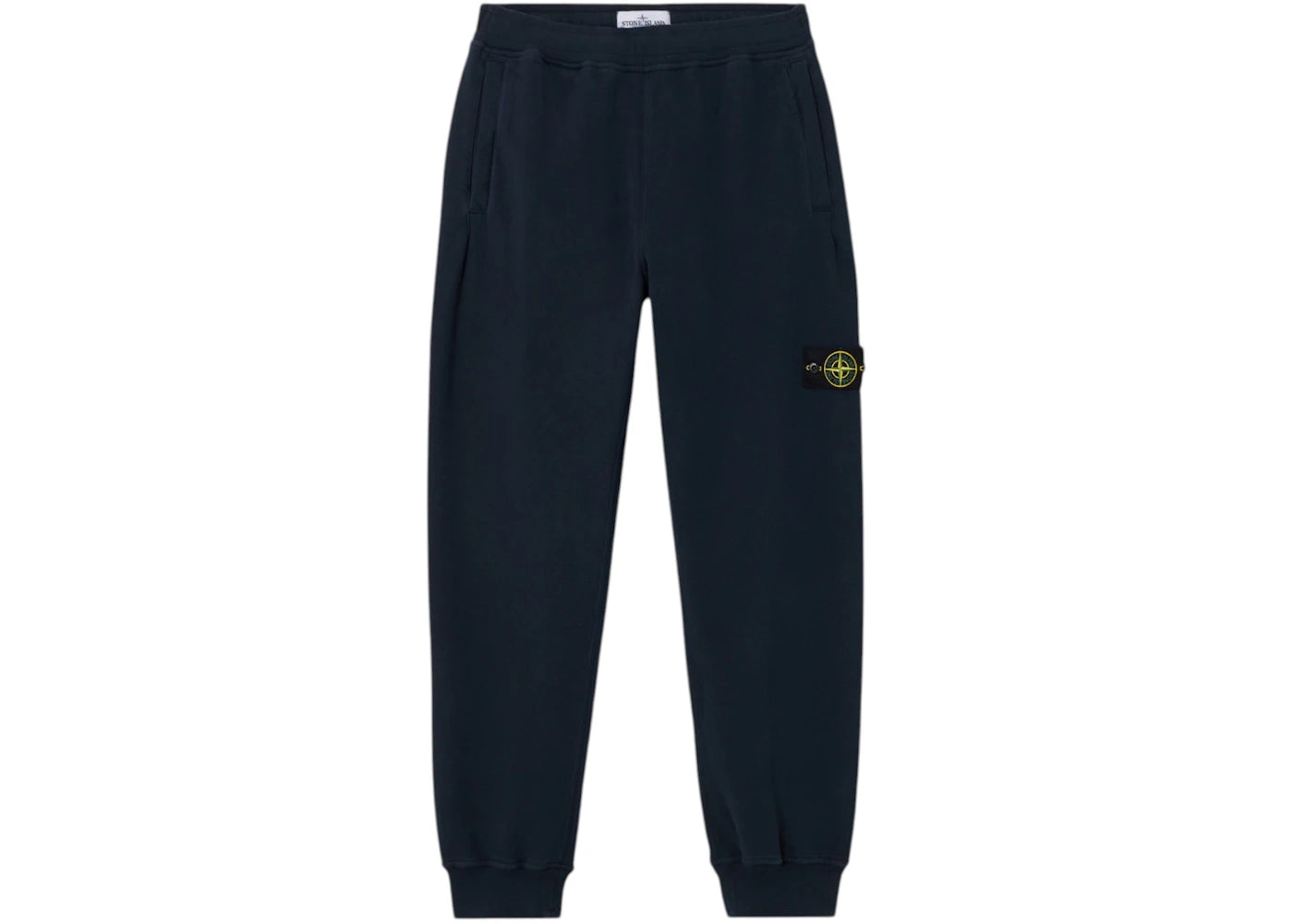 Stone Island Brushed Organic Cotton Fleece 6200012 Sweatpant Navy Blue