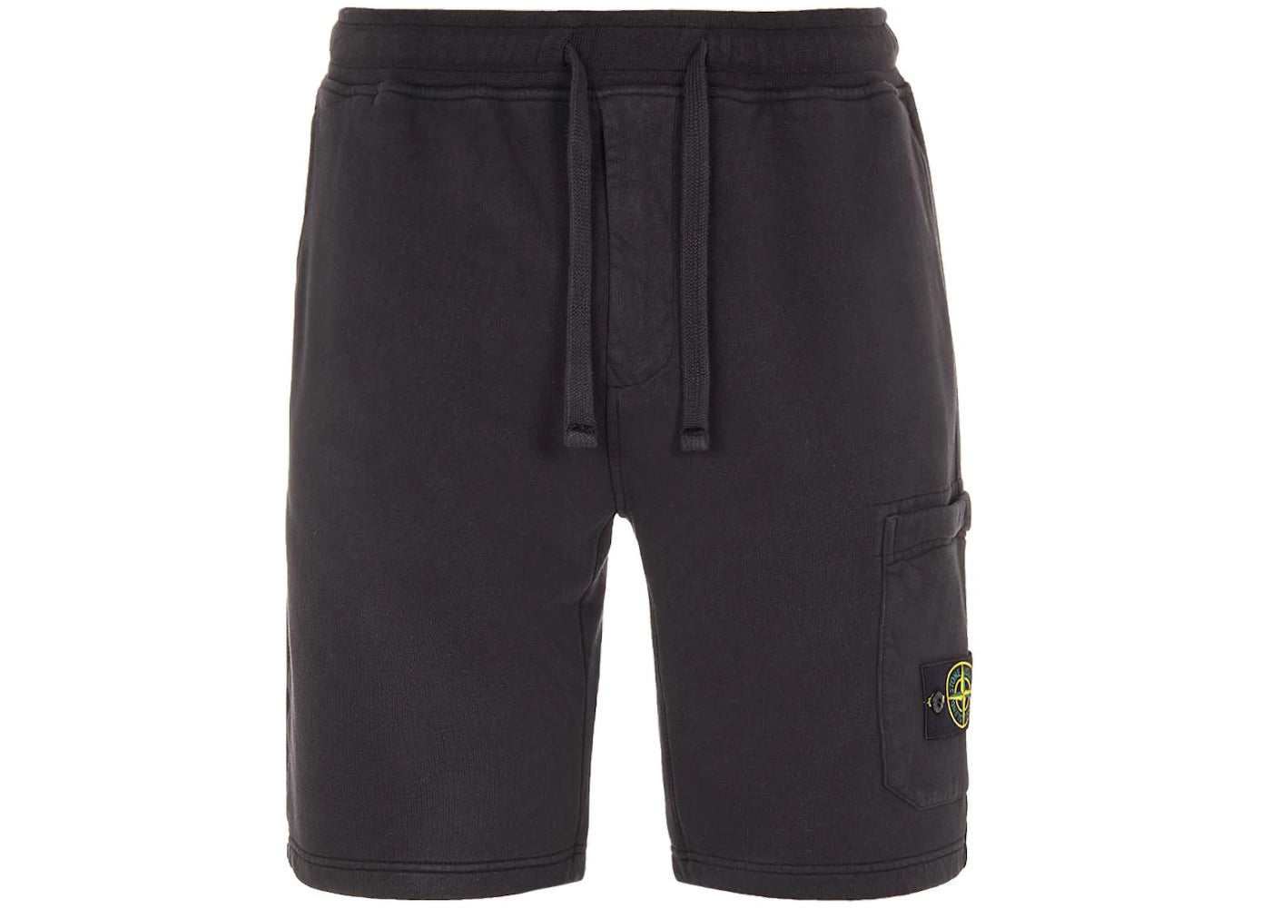 Stone Island Cargo Fleece Shorts Black