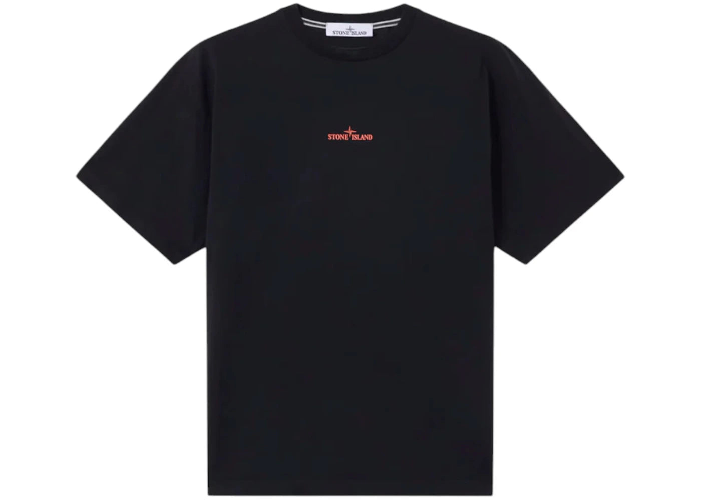 Stone Island Combed Organic Cotton 21002RC T-shirt Black/Red