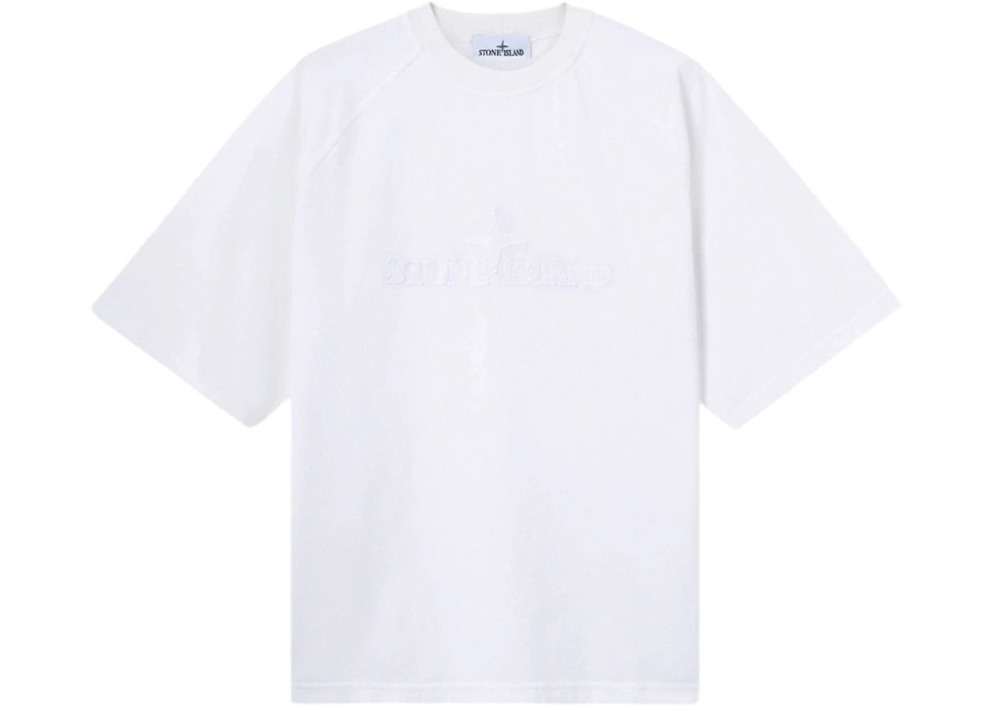 Stone Island Combed Organic Cotton Jersey 2100005 T-shirt White