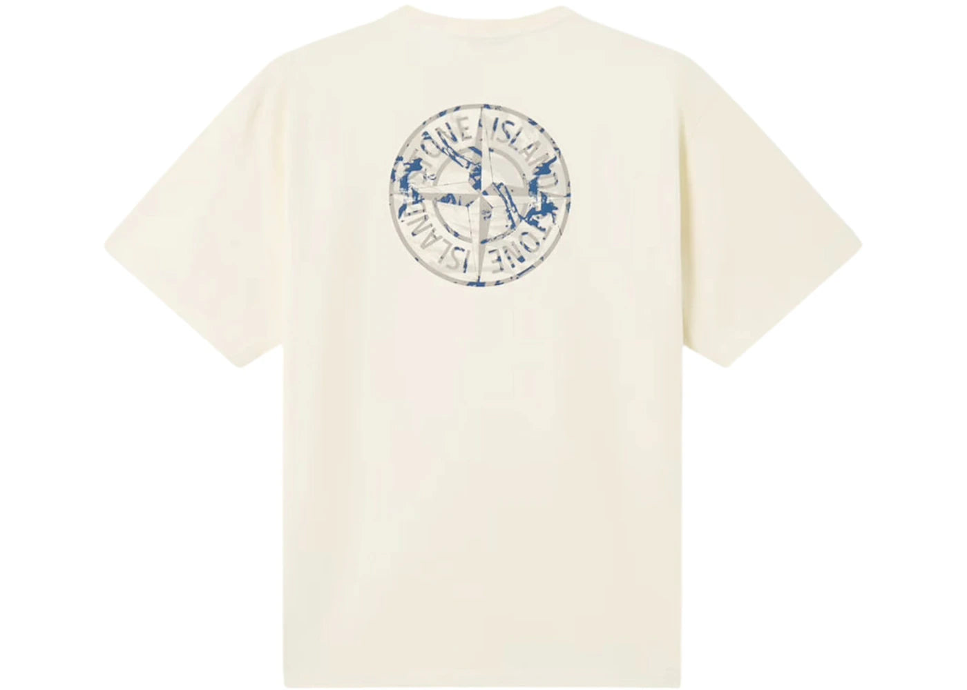 Stone Island Combed Organic Cotton Jersey 21002RC T-shirt Ivory