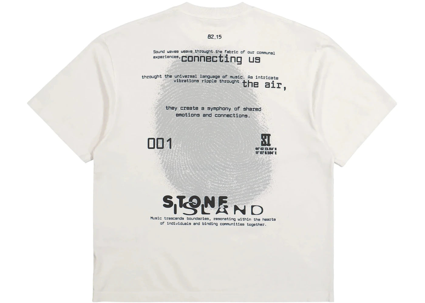 Stone Island Combed Organic Cotton Jersey T-shirt White
