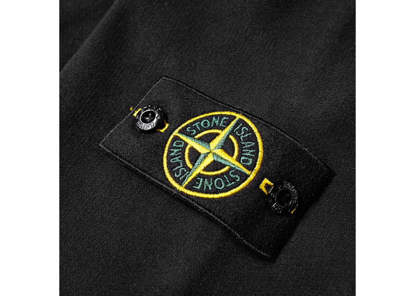 Stone Island Dyed Crewneck Sweatshirt Black