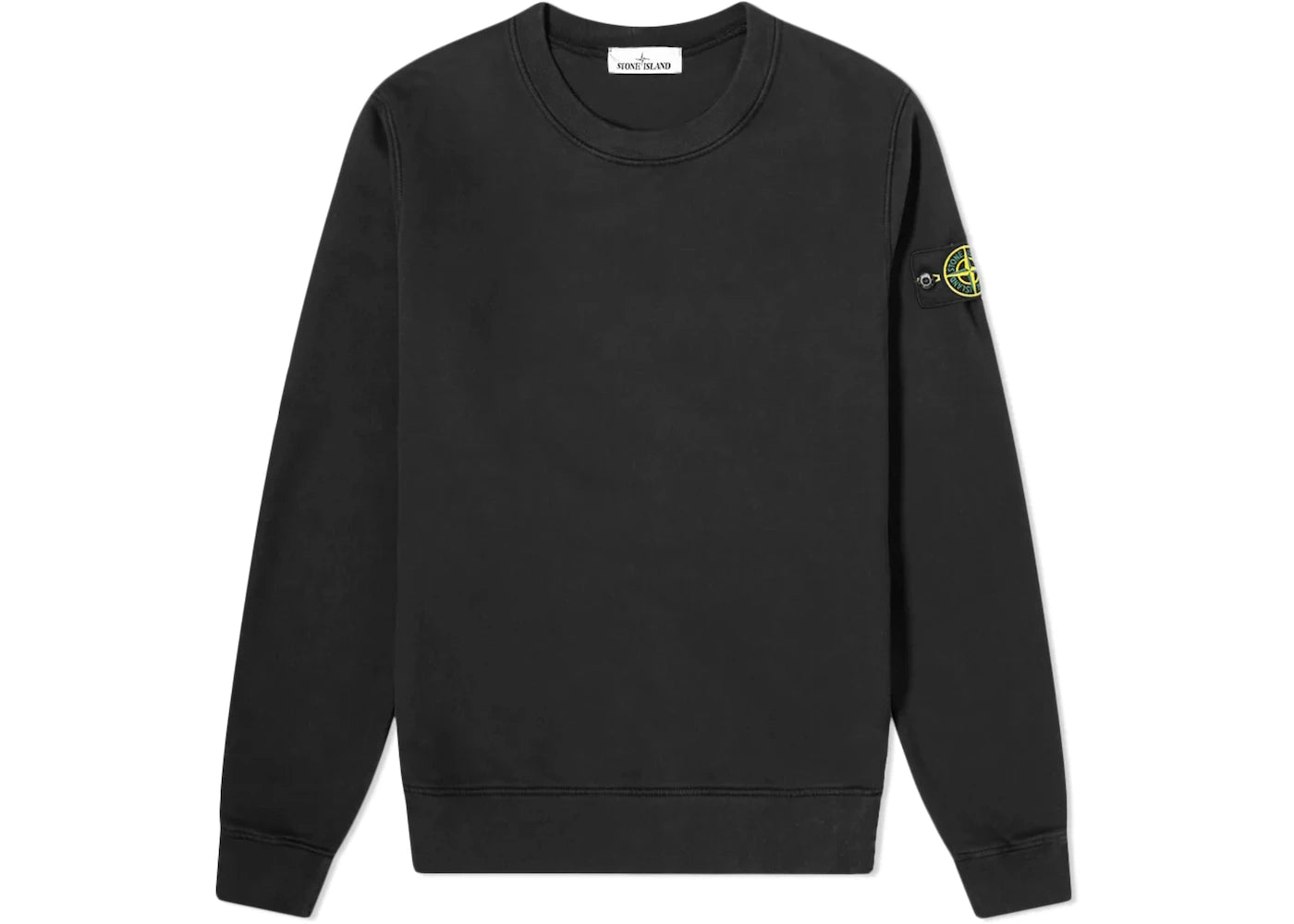 Stone Island Dyed Crewneck Sweatshirt Black