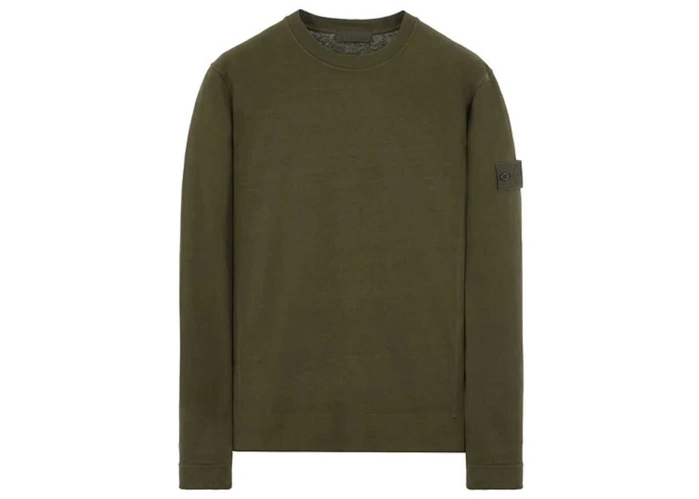 Stone Island 611F3 Felpa Ghost Crewneck Military Green