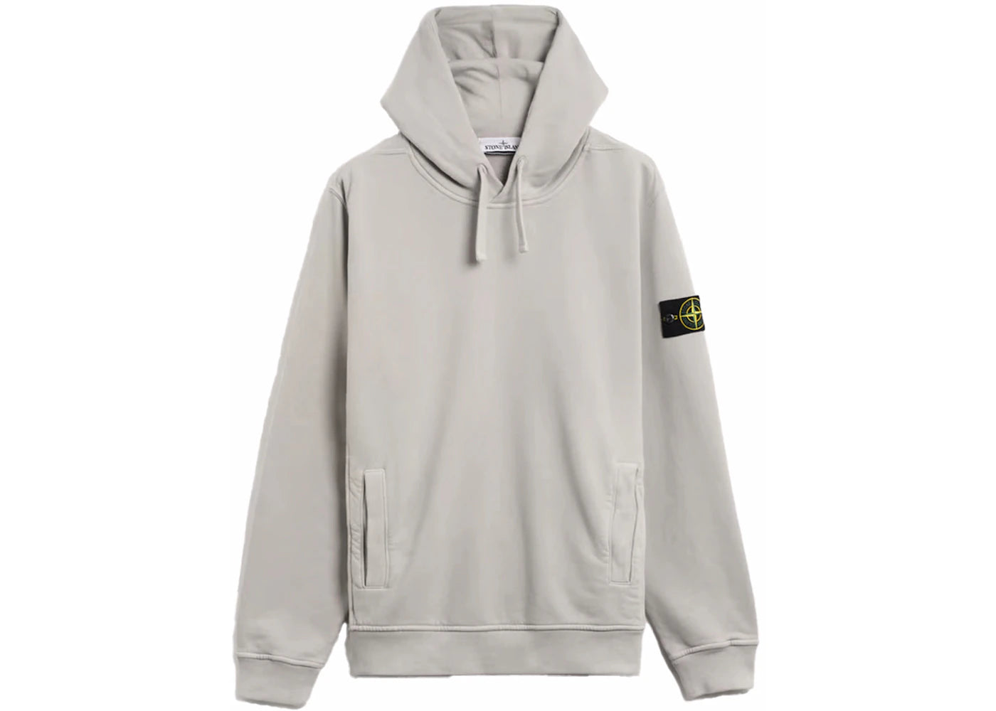 Stone Island Felpa Hoodie Light Grey