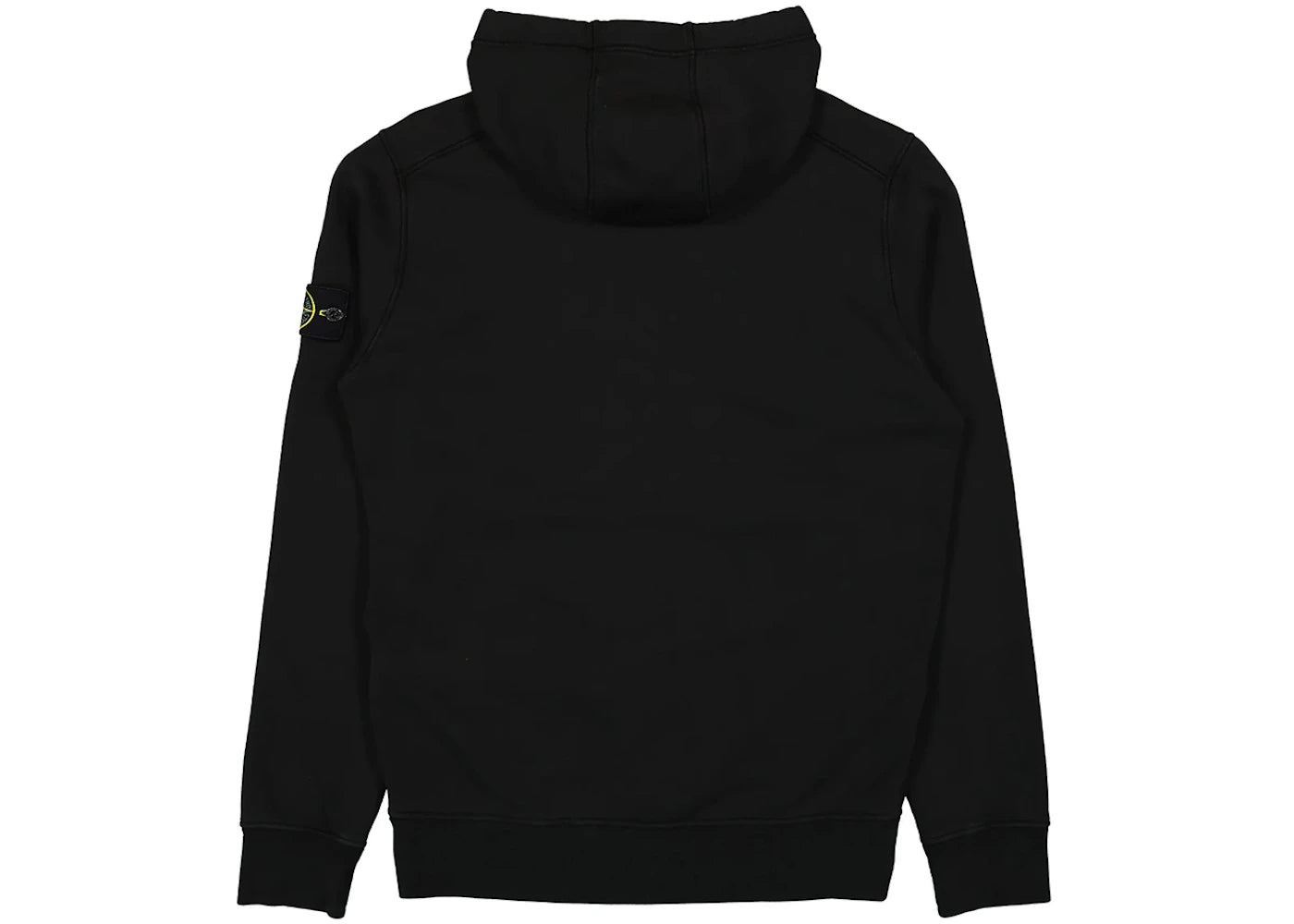 Stone Island Fleece Garment Dyed Hoodie Dark Blue