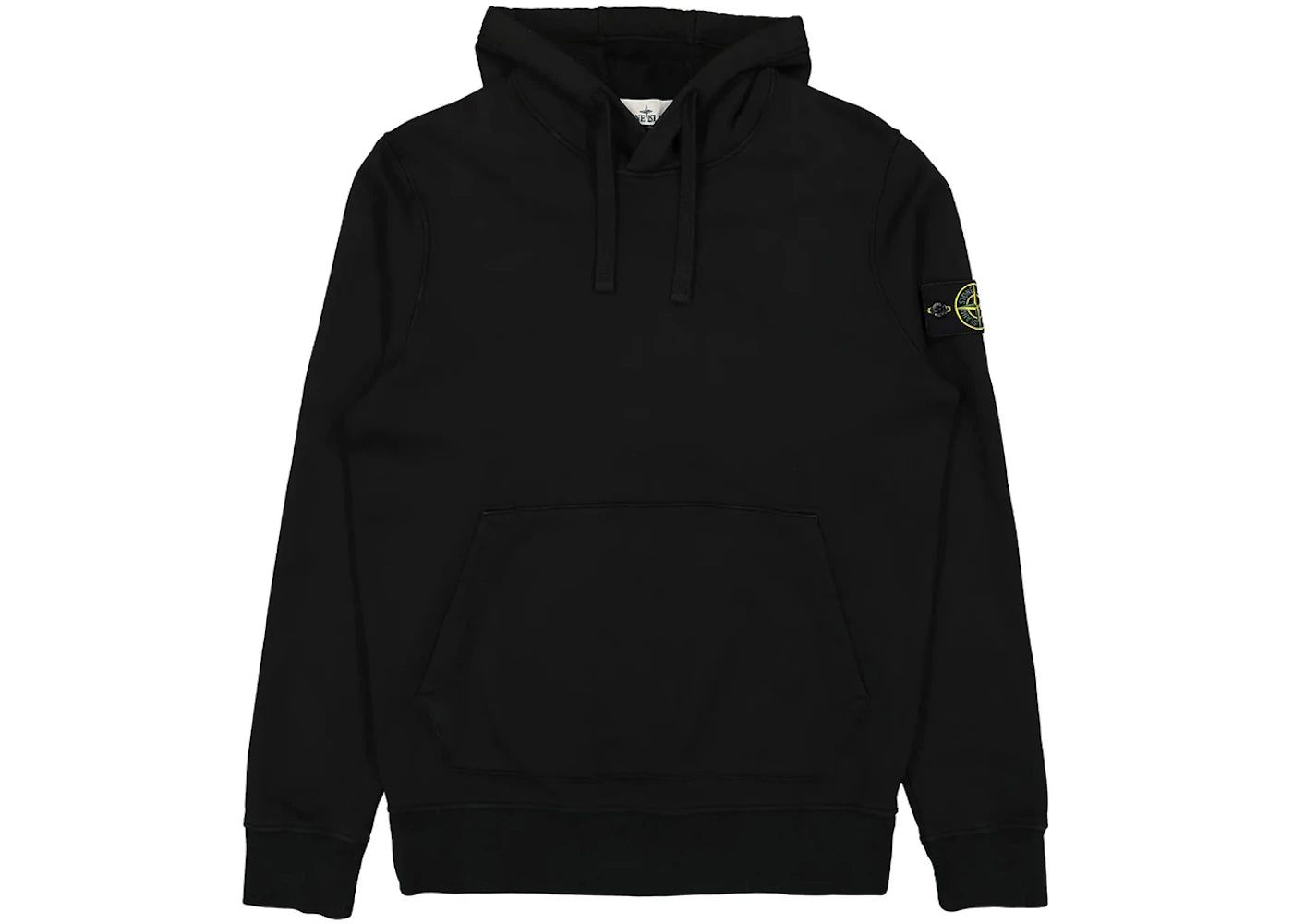Stone Island Fleece Garment Dyed Hoodie Dark Blue