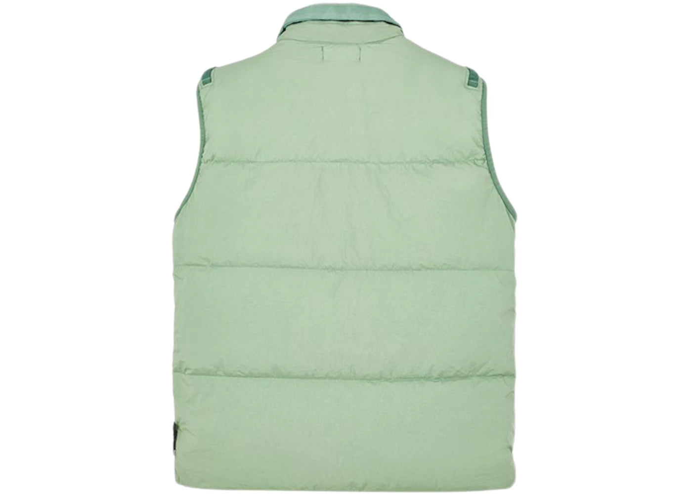 Stone Island G0123 Garment Dyed Crinkle Reps R-NY Down Gilet Sage Green