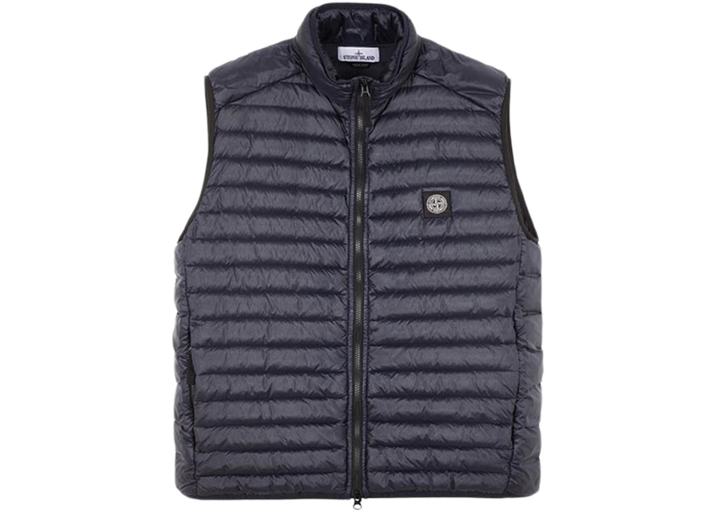 Stone Island G0224 Loom Woven Chambers R-Nylon Down-TC Gilet Blue