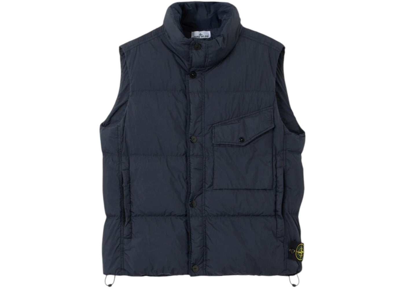 Stone Island G100003 Crinkle Reps NY Recycled Nylon Jacket Navy Blue