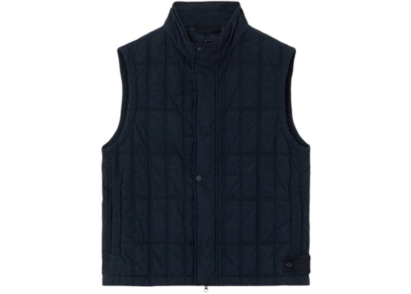 Stone Island G100014 Nylon Smerigliato Ghost Vest Navy Blue
