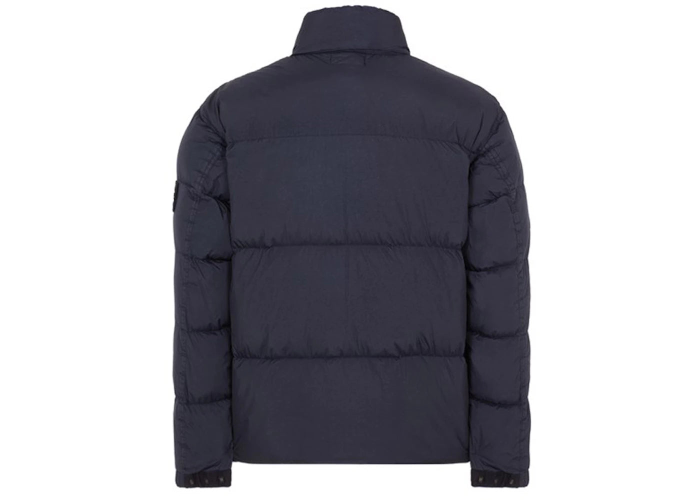 Stone Island Garment Dyed 40623 Crinkle Reps Recycled Nylon Jacket Blue