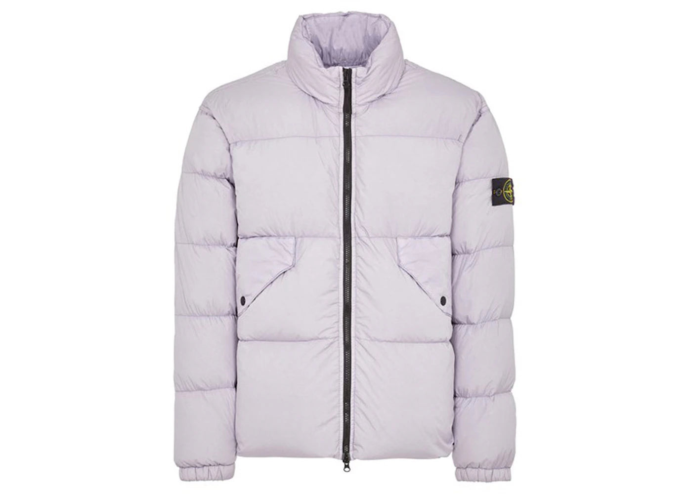 Stone Island Garment Dyed 40623 Crinkle Reps Recycled Nylon Jacket Lavender