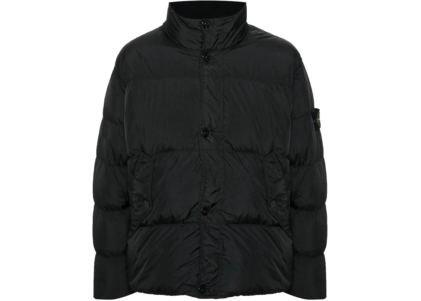 Stone Island Giubbotto Vera Piuma Real Down Jacket Black