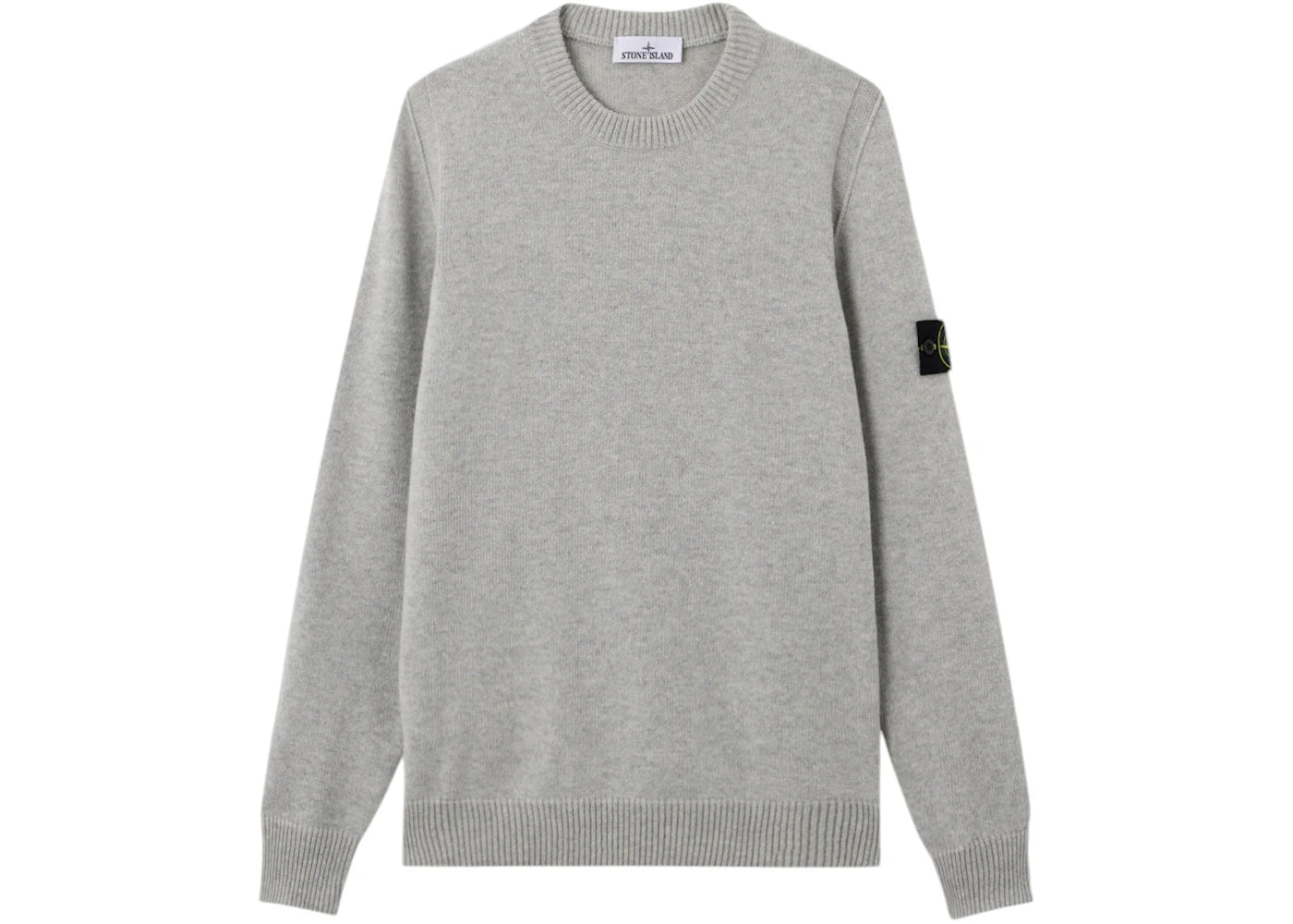 Stone Island Lambswool 5100072 Sweater Dust Grey Melange