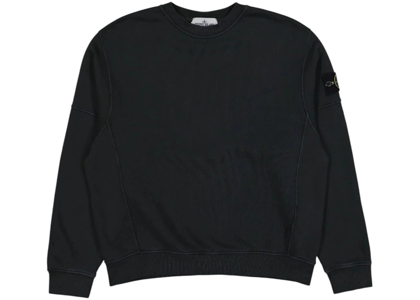 Stone Island Logo Sweatshirt Black