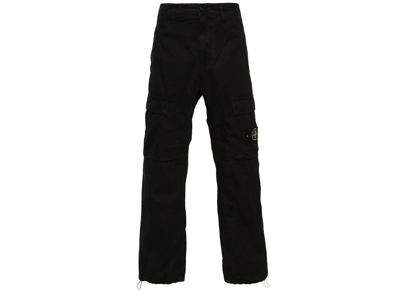 Stone Island Mid-Waisted Cargo Pants Black