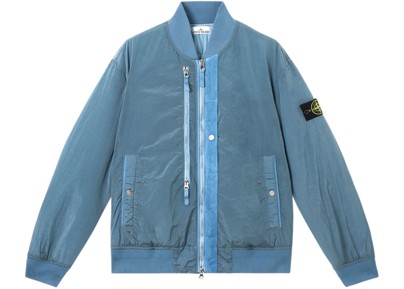 Stone Island Nylon Metal Econyl 4100038 Jacket Steel Blue