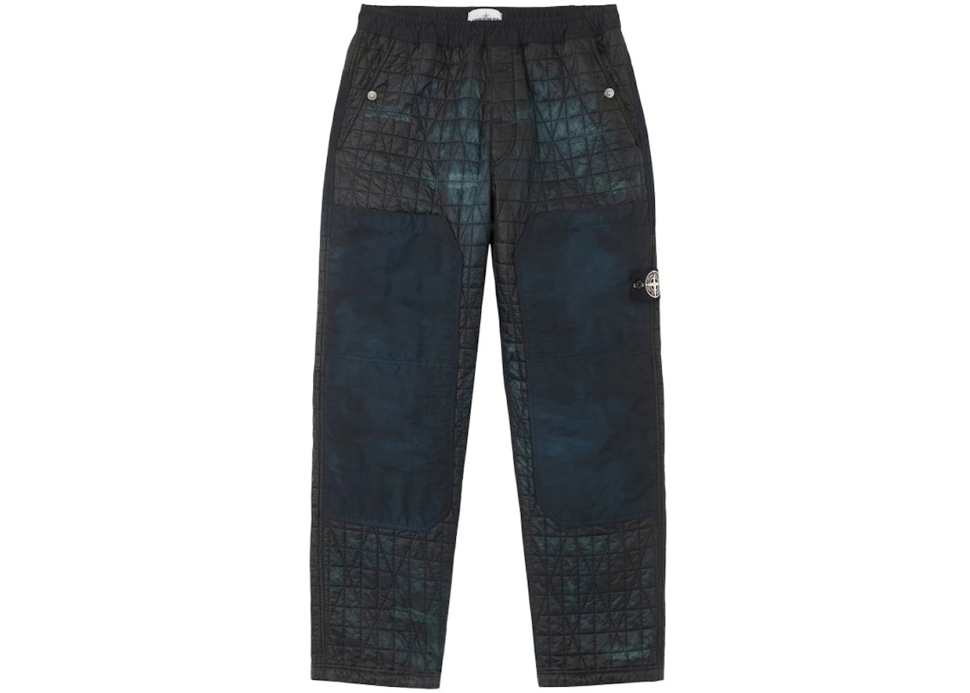 Stone Island Nylon Reps-TC Corrosion Treatment Loose-fit Joggers Black