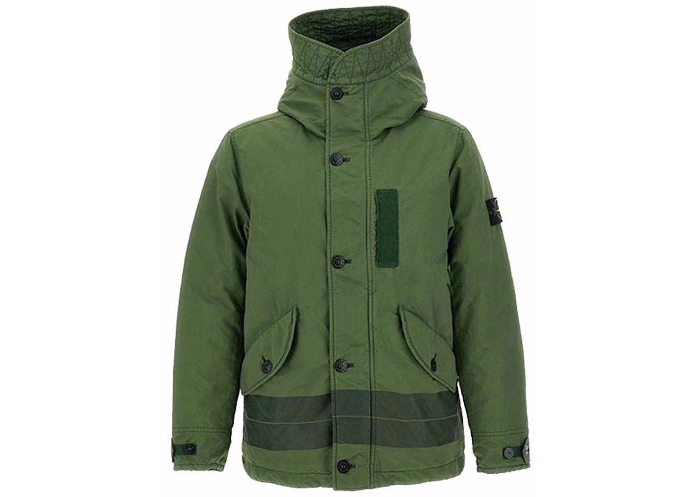 Stone Island Opaque Nylon Twill Down-TC Jacket Olive