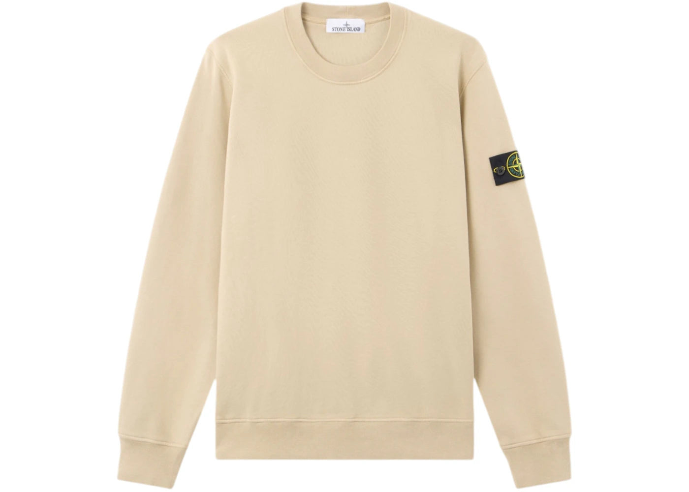 Stone Island Organic Cotton Fleece 6100060 Sweatshirt Desert